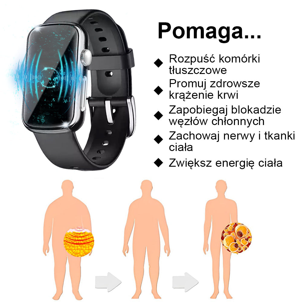 2024 Najnowszy 𝐁𝐞𝐚𝐫𝐧𝐢𝐜𝐚™ Ultradźwiękowy zegarek detoksykacyjny - równowaga energetyczna 🎁(rabat ograniczony czasowo + zalecenie lekarza)